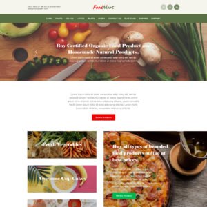 Restaurant & Food Landing Page Template