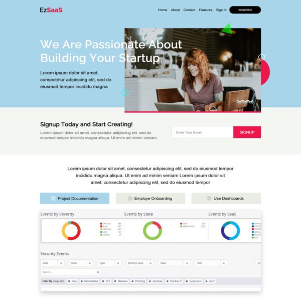 Saas-Startup-Landing-Page-Template-1200x4000